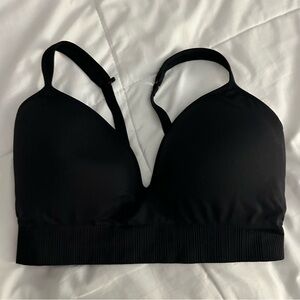 Athleta Embrace Bra Size Small D-DD Black Medium Support Great Condition